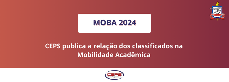 Classificados na Mobilidade Acadêmica 2024